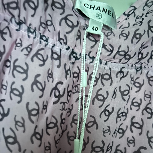 Chanel 2025P pink silk dress - Picture 10 of 10